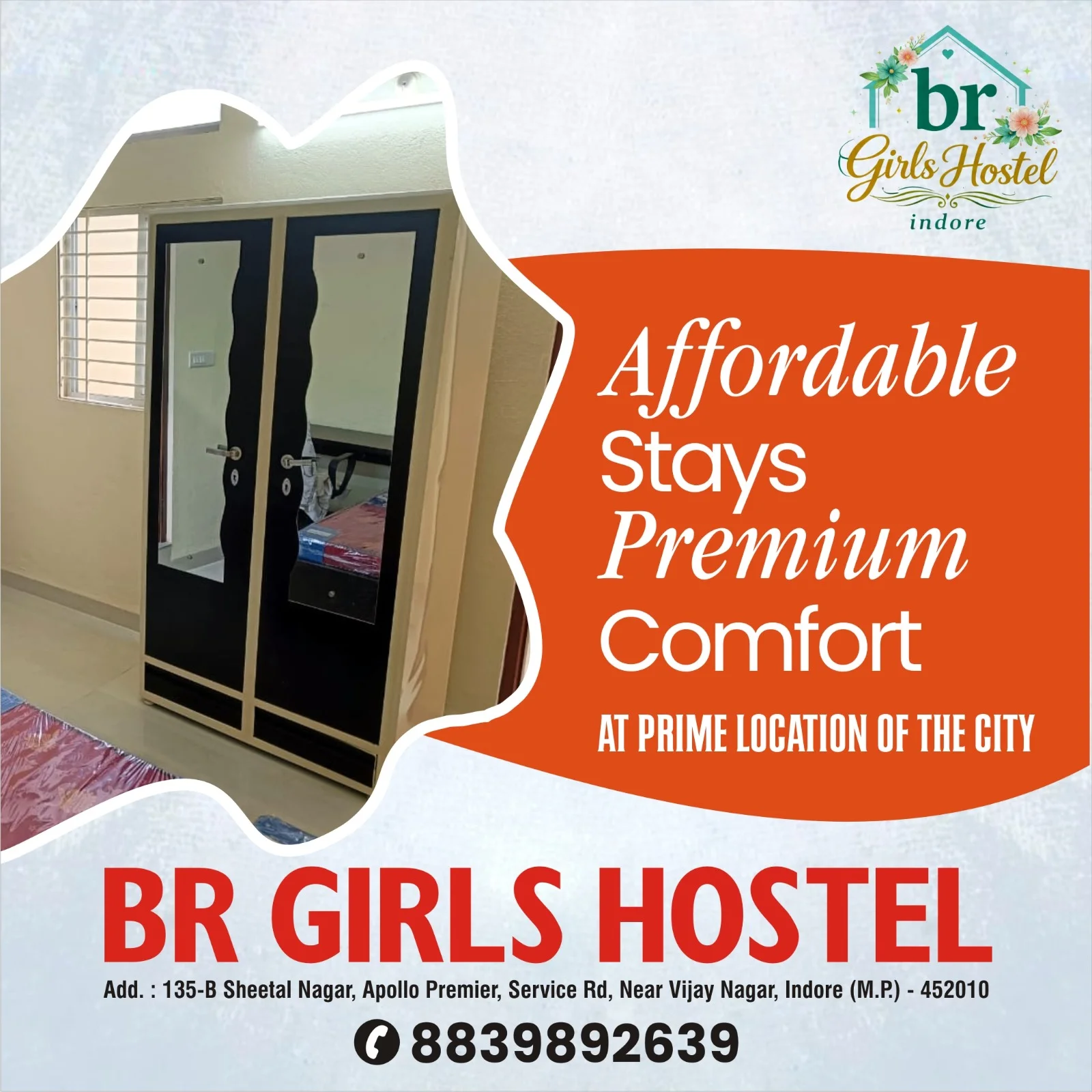 PG for Girls Near Gujarati College Indore