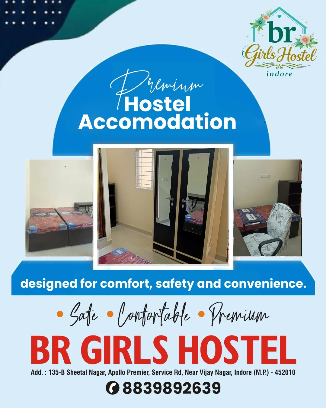 Girls Hostel in Vijay Nagar Indore