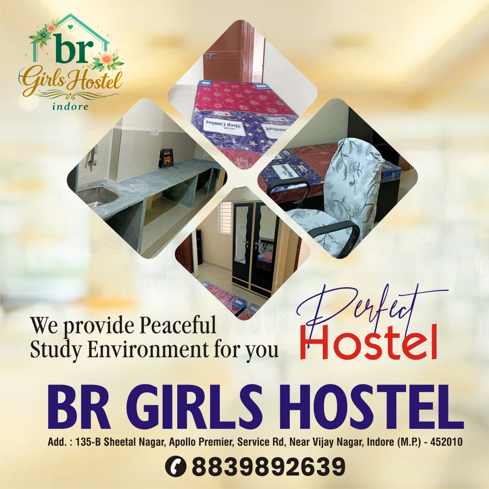 Girls Hostel Near Prestige College Indore